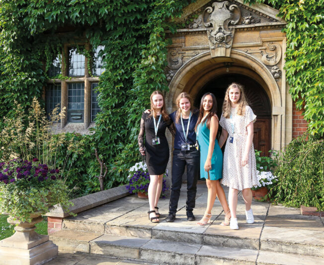 Cambridge College student at summer school